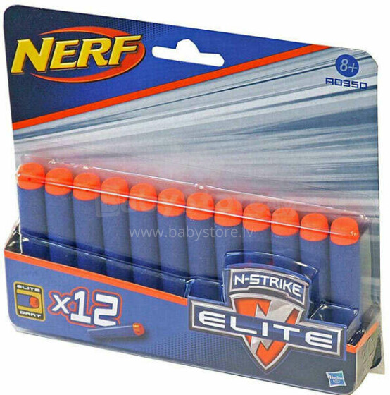 Nerf N-Strike Elite šautriņi, lodes 12 gb.