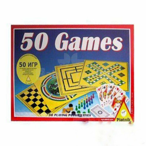 „Piatnik“ stalo žaidimai 50 viename
