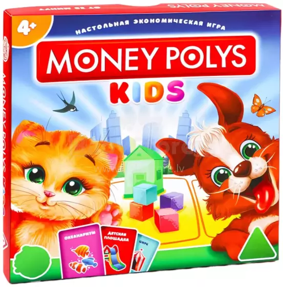 Kids Book Art.123843 Galda spēle - Money Polys Kids