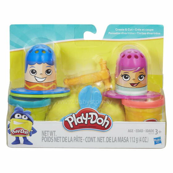 Play-Doh Plastilīns "Frizūru veidošana"