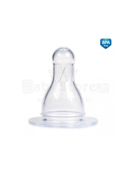 Canpol Babies Art.18/116 teat silicone medium 6m+, 2pcs., 18/116