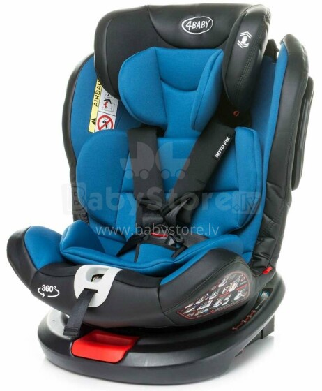 4Baby Roto Fix Art.126310 Blue  Детское автомобильное кресло 0-36кг