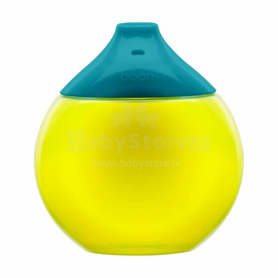 BOON sippy cup 300ml 9m+ Teal/Yellow B11059