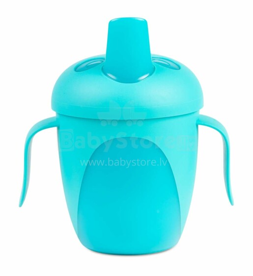 CANPOL BABIES non-spill cup with hard spout 240ml Tropical Bird, 76/001_tur