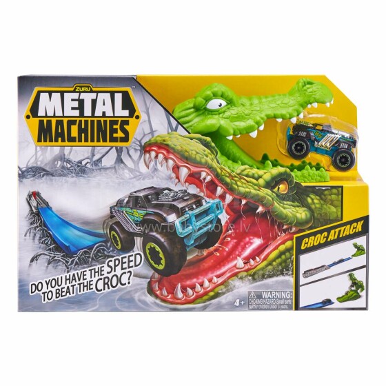 METAL MACHINES trase+automašīna, komplekts Crocodile, 6718