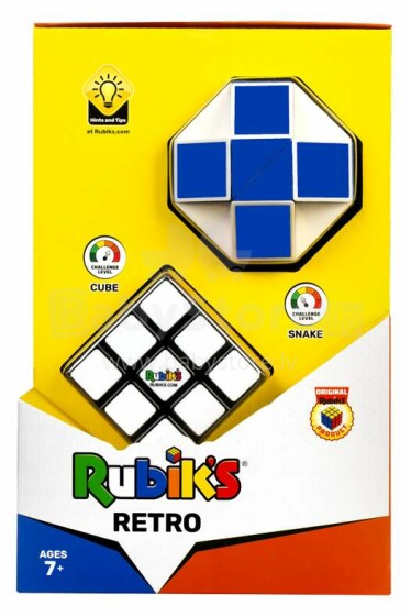Kubiks Rubiks Dāvanu komplekts ,,Retro´´ (Čūska + 3x3)