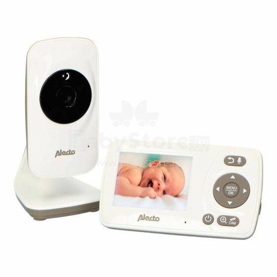 „Alecto“ kūdikių monitorius. DVM-71 kūdikių vaizdo monitorius (stebėjimo vaizdo racija)