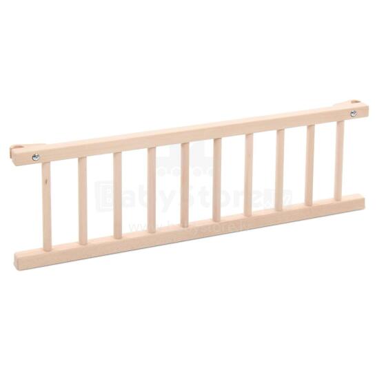 Kidsworld Wood Bed Rail Art.132313 Natural Защитный барьер для кроватки 86x 27.5см