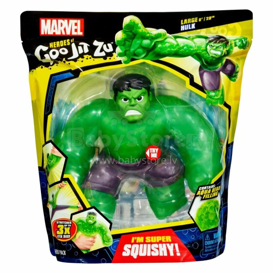 HEROES OF GOO JIT ZU Figūra Marvel Delux Supagoo Hulk