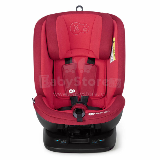 Kinderkraft Xpedition Isofix Art.KCXPED00RED0000 Red  Raudona vaiko kėdutė vaikui (0-36 kg)