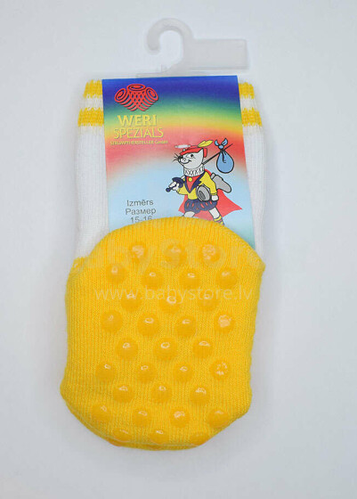 Weri Spezials Art.22001  Baby Socks Non Slips