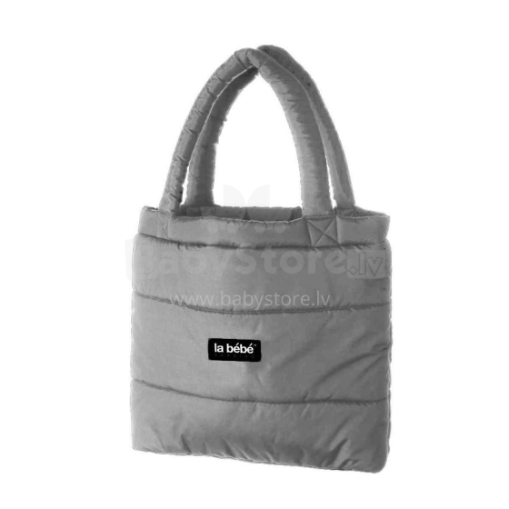 La bebe™ Universal bag 48x51 Art.137571 Grey Universāla soma mamiņam/Soma ratiem