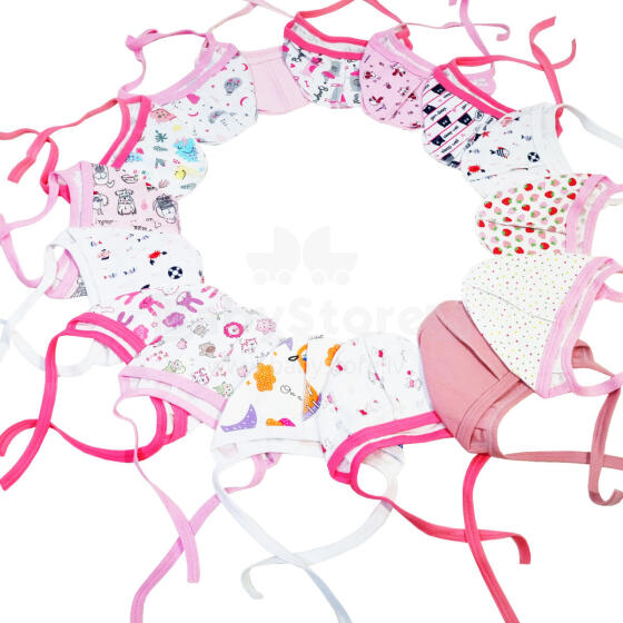 Galatex Baby Hat Mix Art.13807 Mazuļu 100% kokvilna cepure