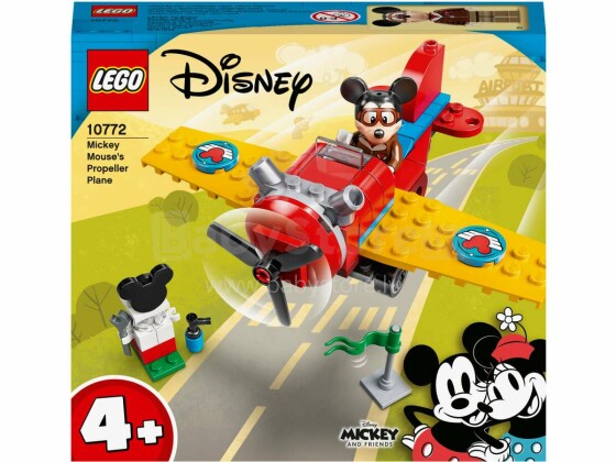 10772 LEGO® I Disney Mickey and Friends Mikipeles lidmašīna ar propelleru