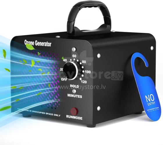 Bebe Basic Ozone Generator Art.139733  промышленный озонатор O3 с таймером на 120 минут, очиститель воздуха с озонированием, производительностью до 300 м²