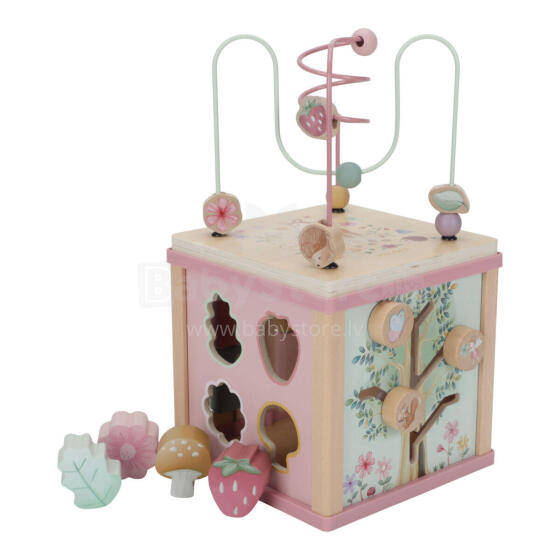 Little Dutch Activity Cube Art.7331 Fairy Garden Motoorikakeskus