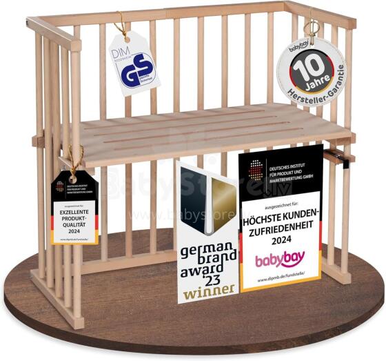 Babybay Mini Cot Art.142058 Детская деревянная колыбелька
