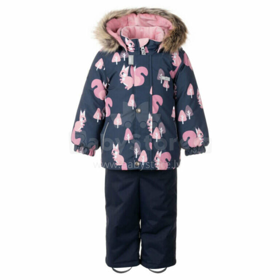 Lenne'23 Forest Art.22315/2922  Šiltas kūdikio žiemos šiluminis kostiumas Striukė ir kelnės