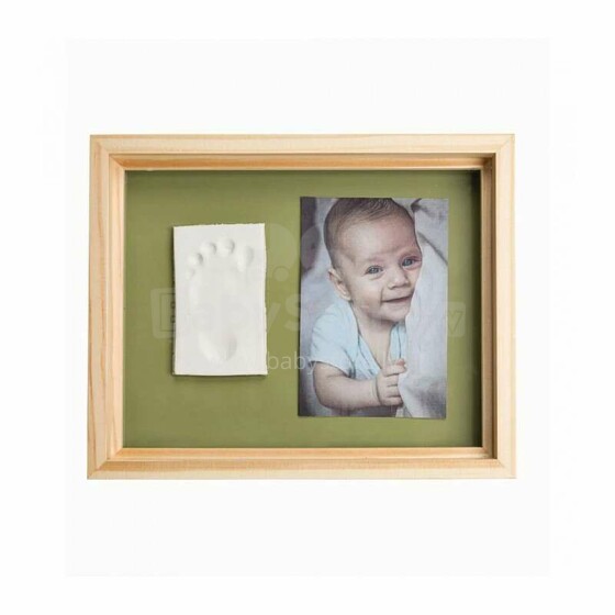 Baby Art Pure Frame Wooden  Art.3601092030  Комплект для создания отпечатков ручек и ножек