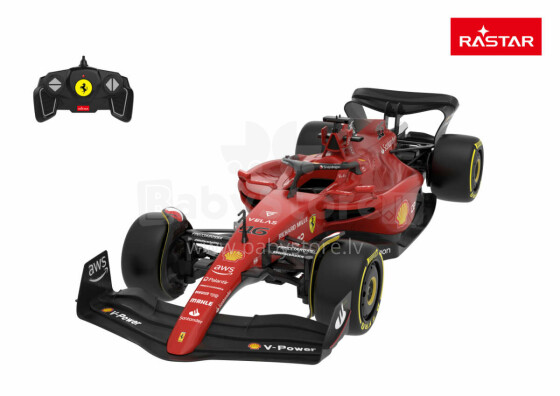 RASTAR 1:18 rādiovadāms auto Ferrari F1 75, 93400