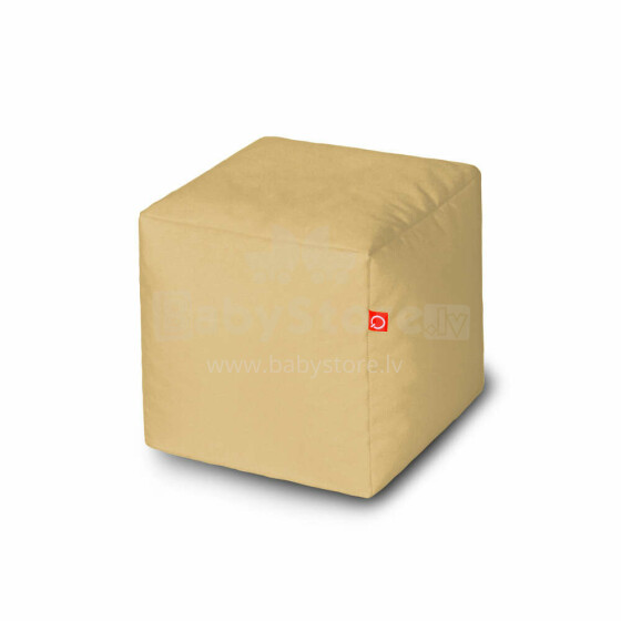 Qubo™ Cube 50 Latte POP FIT beanbag
