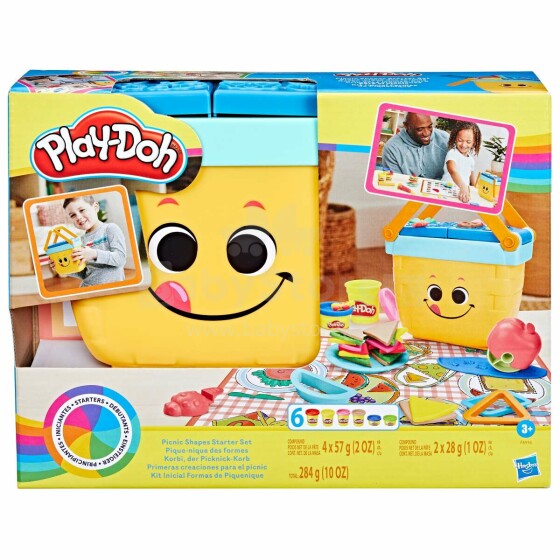 Hasbro Play-Doh F6916 Rinkinys „Iškylų krepšys“