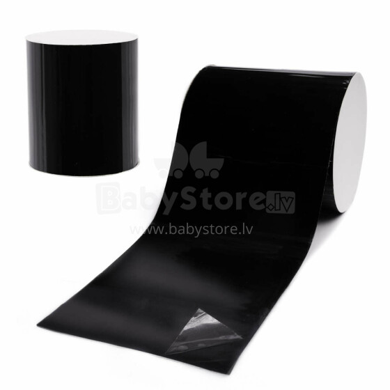 Ikonka Art.KX7976 Waterproof repair tape for swimming pool pipes black 150 x 10cm