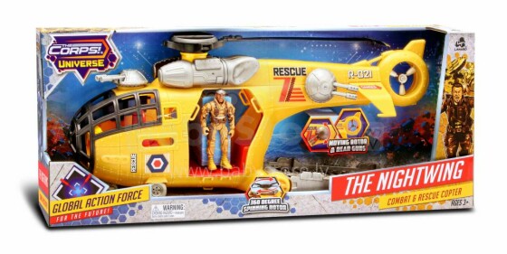 The Corps! Universe playset The Nightwing combat & rescue copter