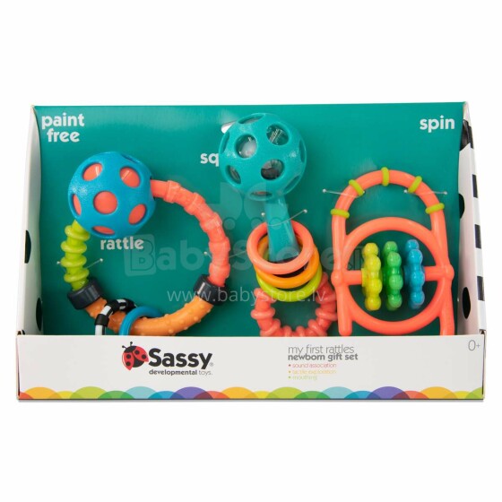 SASSY Set of rattles "My First rattles"