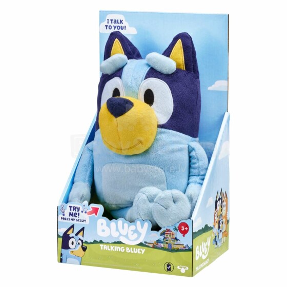 BLUEY Pehme interaktiivne mänguasi Bluey, 30 cm