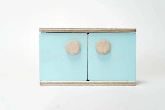 Beloved Boards DIY Doors Art.BBO007 Blue Medinė lentos detalė - durys