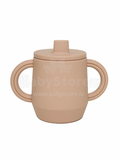 Atelier Keen Silicone Sippy Cup Art.152829 Nude - Silikoninis neišsiliejantis puodelis