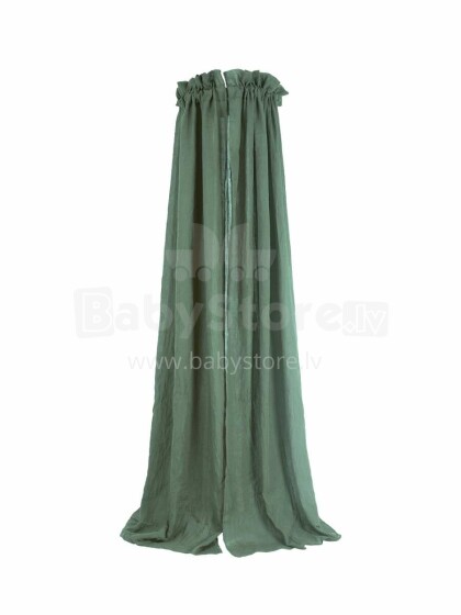 Jollein Veil Vintage 002-001-00095 Ash Green - baldakimas lovelei (155 cm)