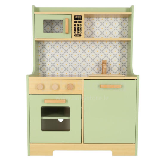 Ikonka Modern Classic Art.KX4625 Children's wooden kitchen MDF MODERN CLASSIC+ accessories
