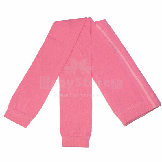 Weri Spezials Однотонные Детские леггинсы Monochrome Dark Pink ART.WERI-2817 Высококачественные детские хлопковые леггинсы различных стильных цветов