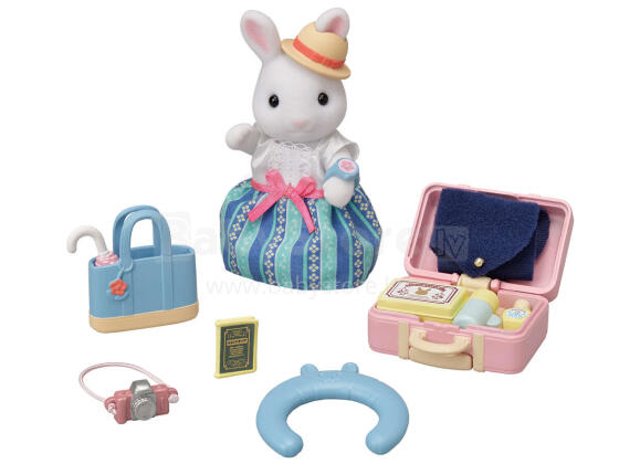 Sylvanian Families sniega zaķes mammas ceļojumu komplekts Art. 5641