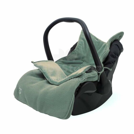 Jollein Comfortbag Carrier Basic Knit Forest Green Art. 025-811-65371 autoistme ümbrik