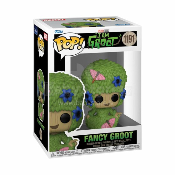 FUNKO POP! Vinyl Figuur: I Am Groot Groot (Marie Hair) Art.70649F