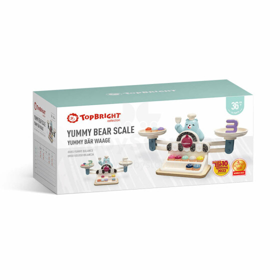 TOPBRIGHT развивающая игрушка Yummy bear
