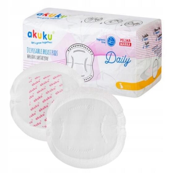 Akuku Pads Art.A0160 White Вкладыши для бюстгалтера (60 шт.)