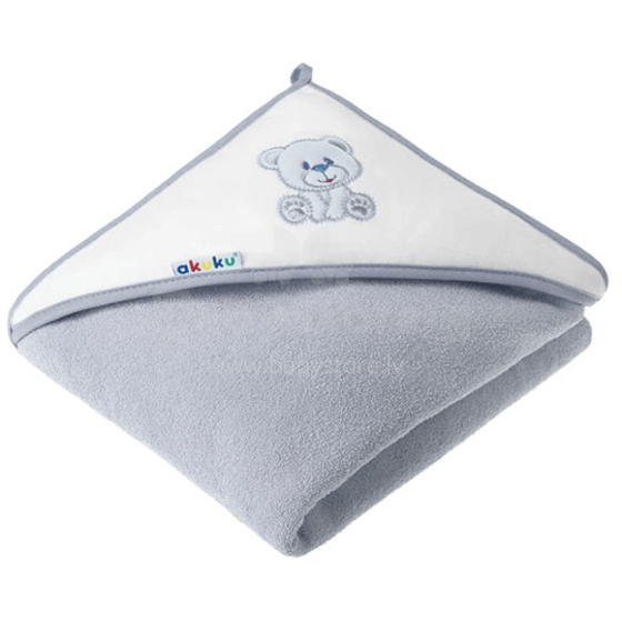 Akuku Towel Art.A1258  Детское полотенце с капюшоном (100x100 cм)