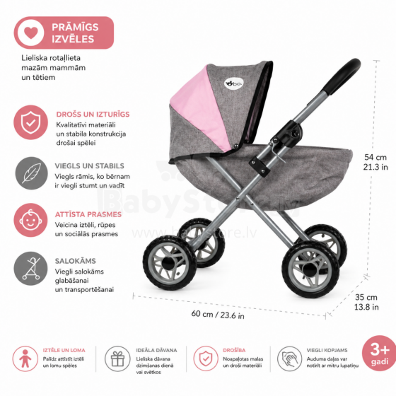 Bo Deluxe Art.155001 Pram Deluxe