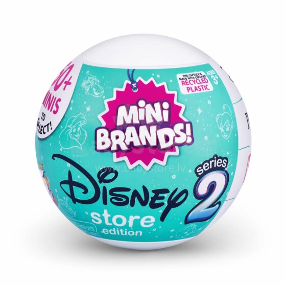 5 SURPRISE komplekts ar miniatūru  "Mini Brands", Disney 2 sērija, 77353GQ1