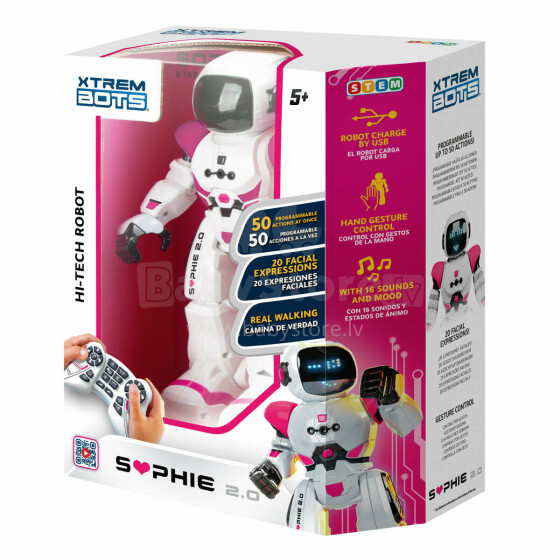 XTREM BOTS Robot Sophie 2.0