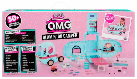 L.O.L. Surprise mängukomplekt Glam N´ Go Camper