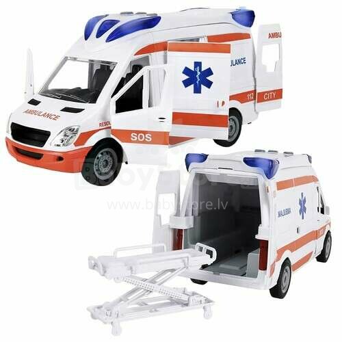 Kruzzel Ambulance Art.22731 ātrās palīdzības mašīna ar vadītāju