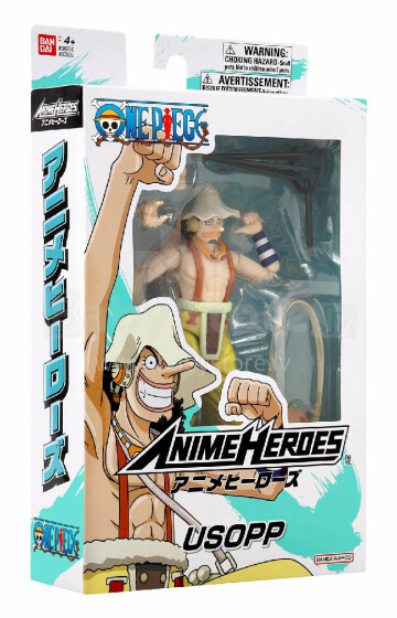 ANIME HEROES One Piece figure with accessories, 16 cm - Usopp
