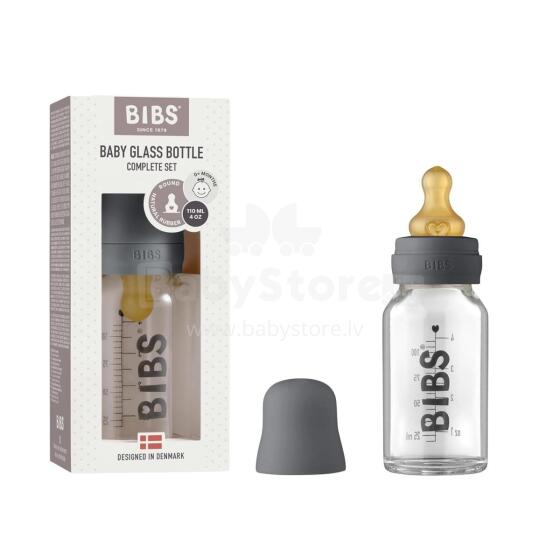 Bibs Baby Bottle  Art.157283 Grey Iron Barošanas pudelīte 110ml