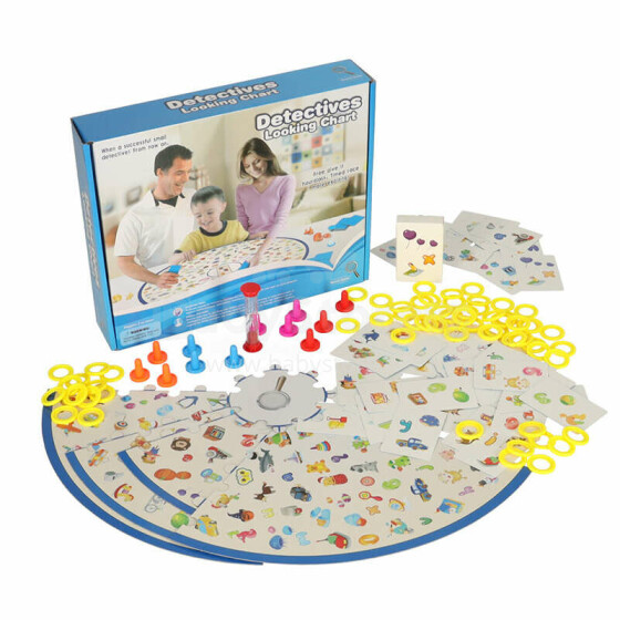 Ikonka Art.KX4901 Family game seekers find the picture
