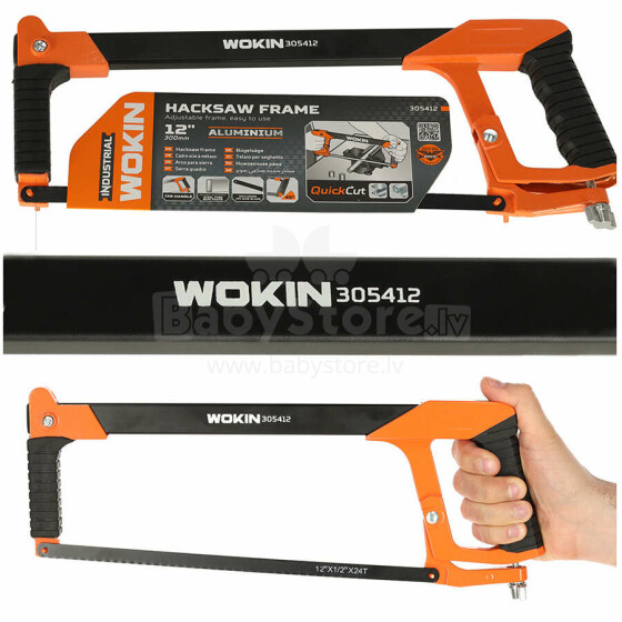 Ikonka Art.KX4825 Saw blade for metal 300 mm aluminium handle